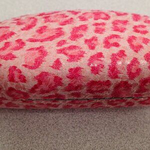 Pink Leopard Eye Glass Case